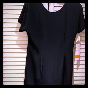 NWT-Donna Ricco Saks Fifth Ave.-Blk Cocktail Dress